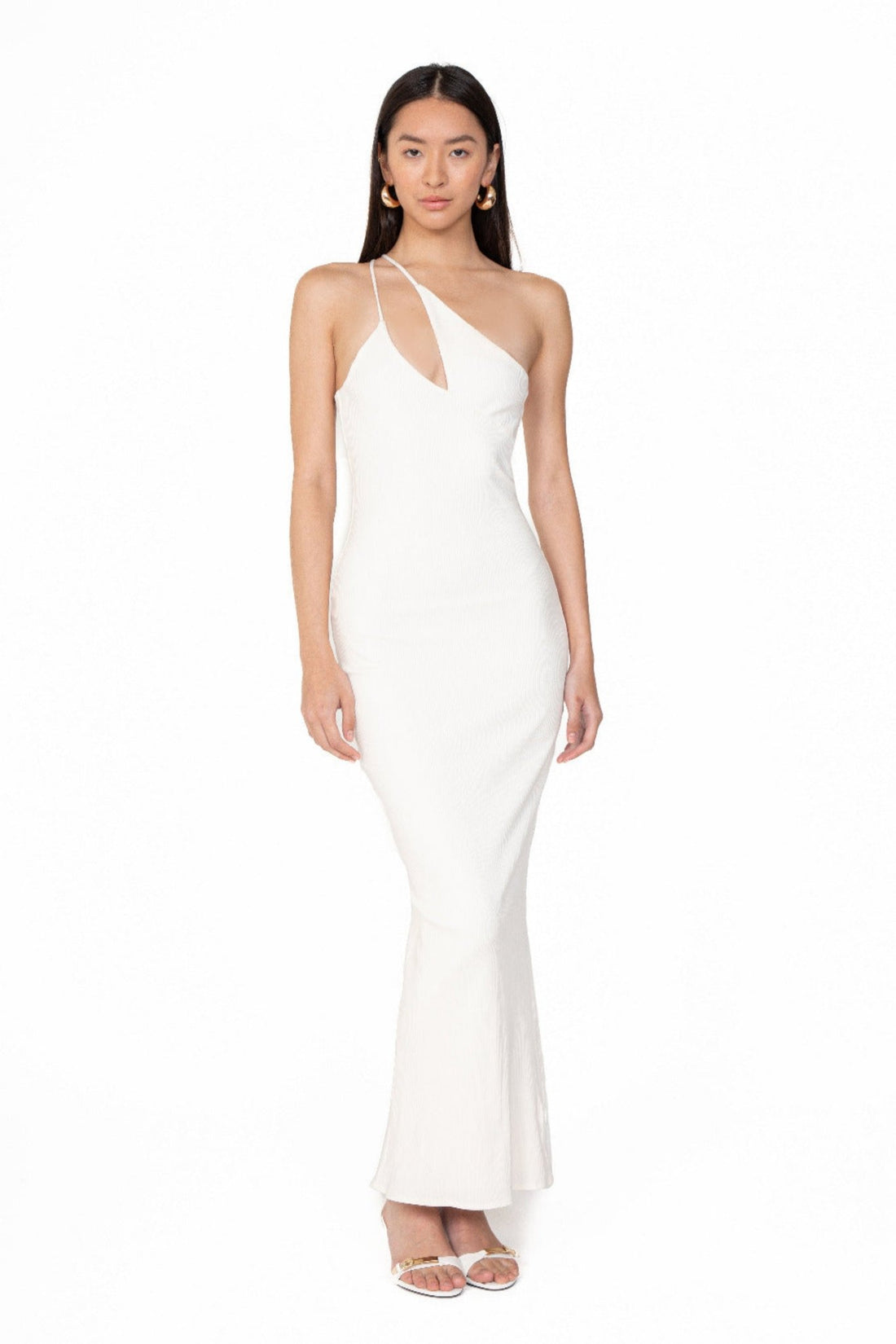 One Shoulder Maxi Dress - Jasmine Elaine