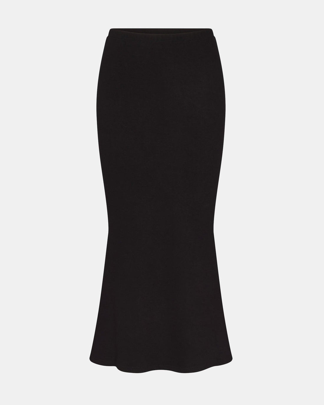 Ribbed Knit Flare Skirt - Jasmine Elaine