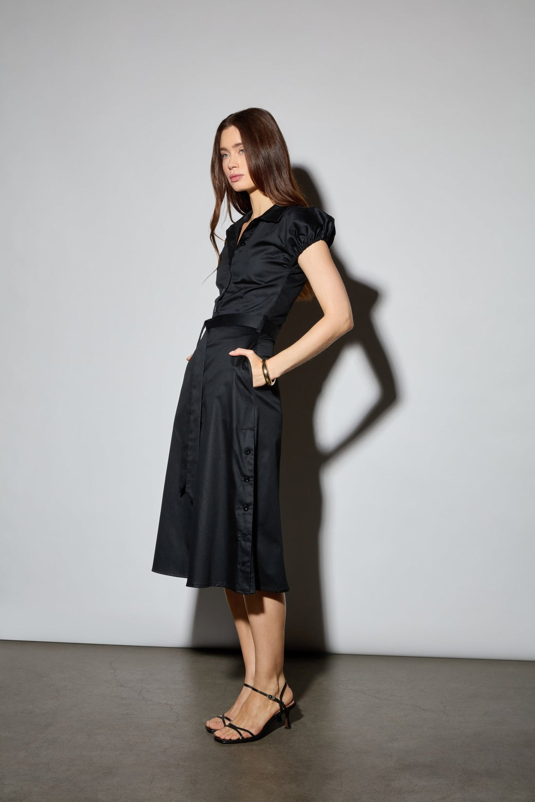 The Shirt Midi Dress - Jasmine Elaine